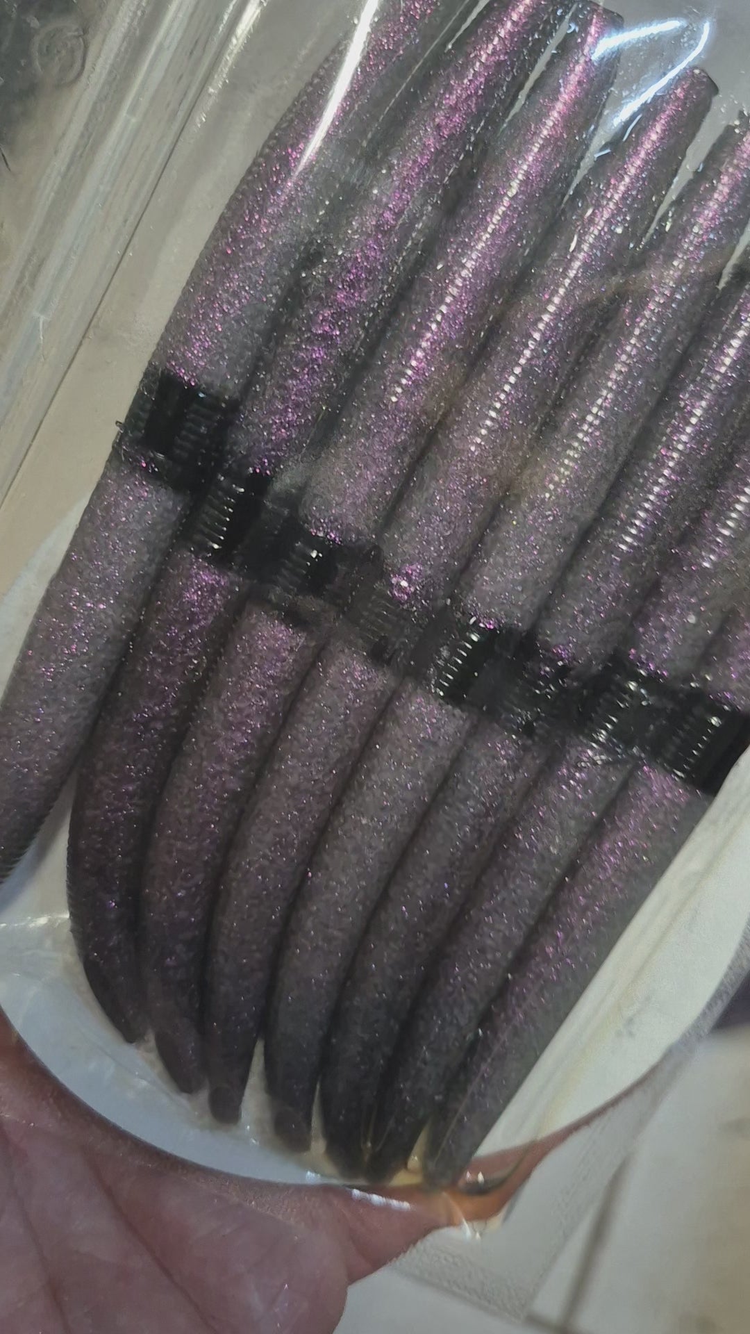 Chemical chaos series THE ENFORCER 5" stick bait PHOENIX ASHES w/ reinforced sleeve