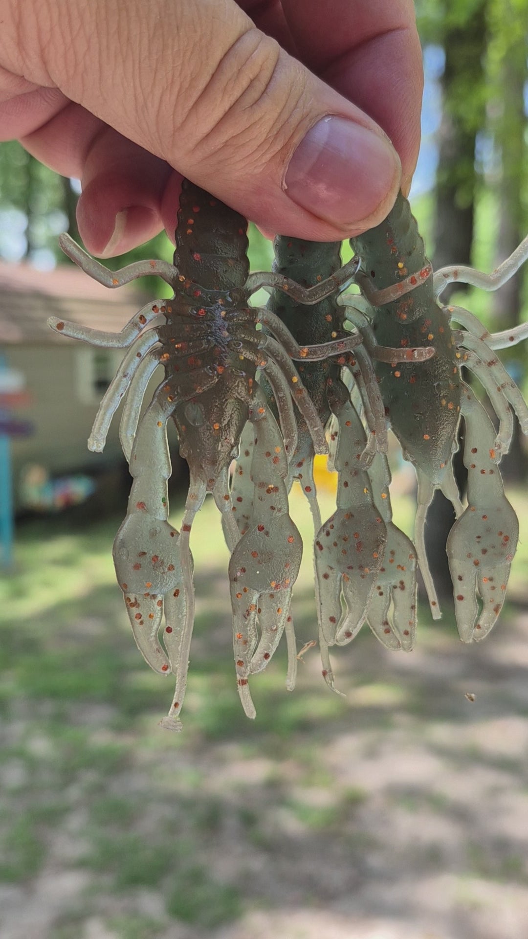 THE CAPO 3.5" Realistic crawfish.