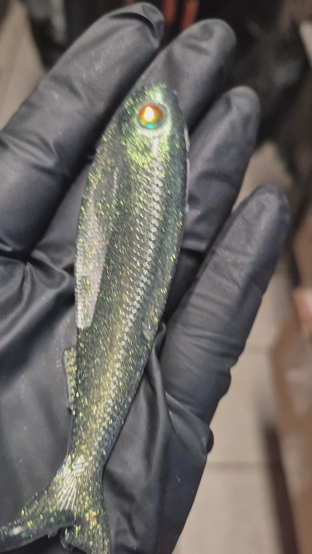 Chemical chaos Toxic oil spill 4.3" THE GENERAL swim bait