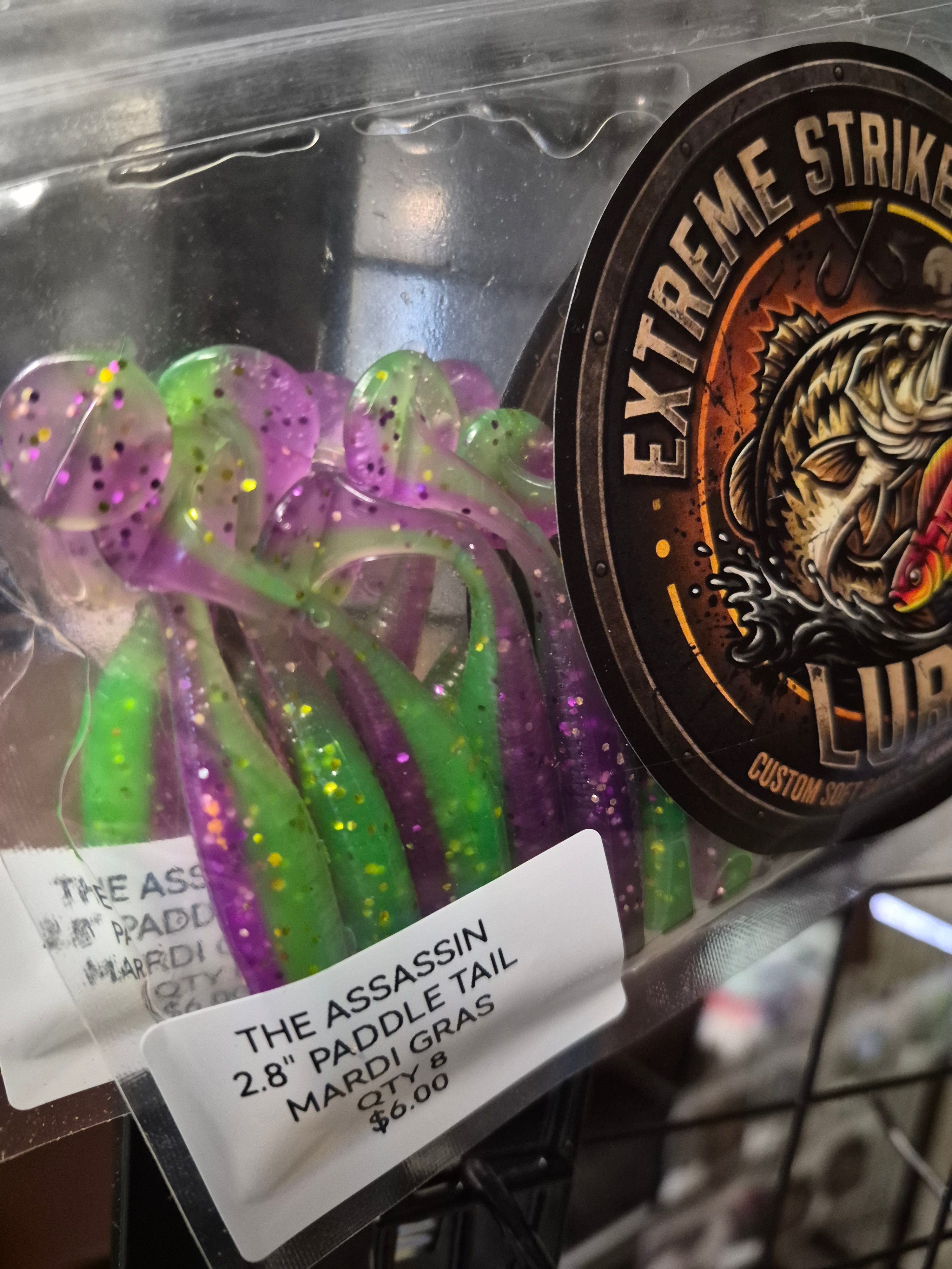 THE ASSASIN 2.8" Paddle tail swim bait