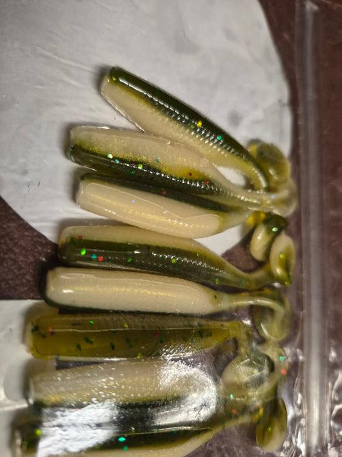 THE ASSISSIN 2.8" Paddle tail swim bait.