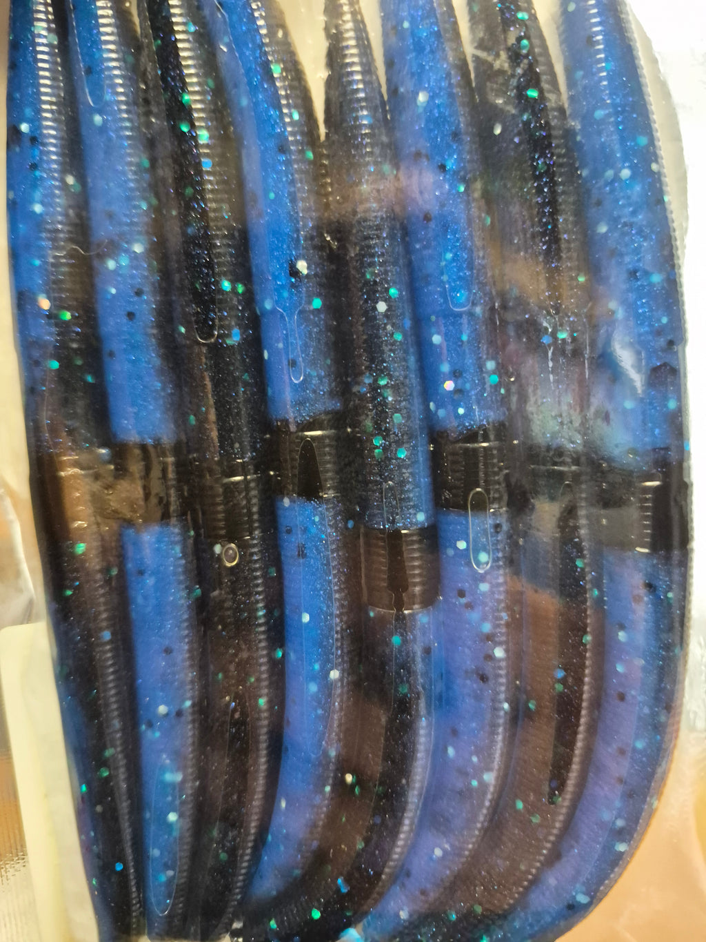 THE ENFORCER 5"stick bait with reinforced hook sleeve KNIGHT SHADE