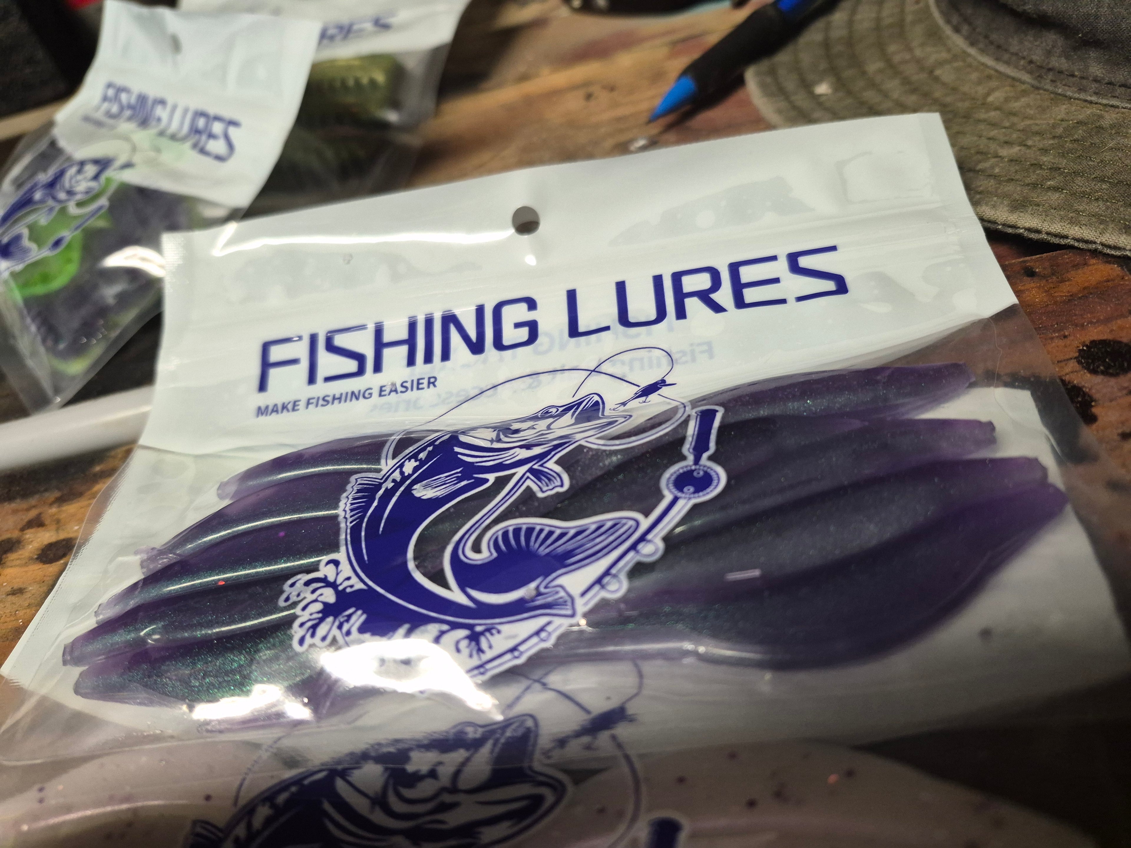 THE FUGITIVE 4" Super Fluke (favorite jerk bait)