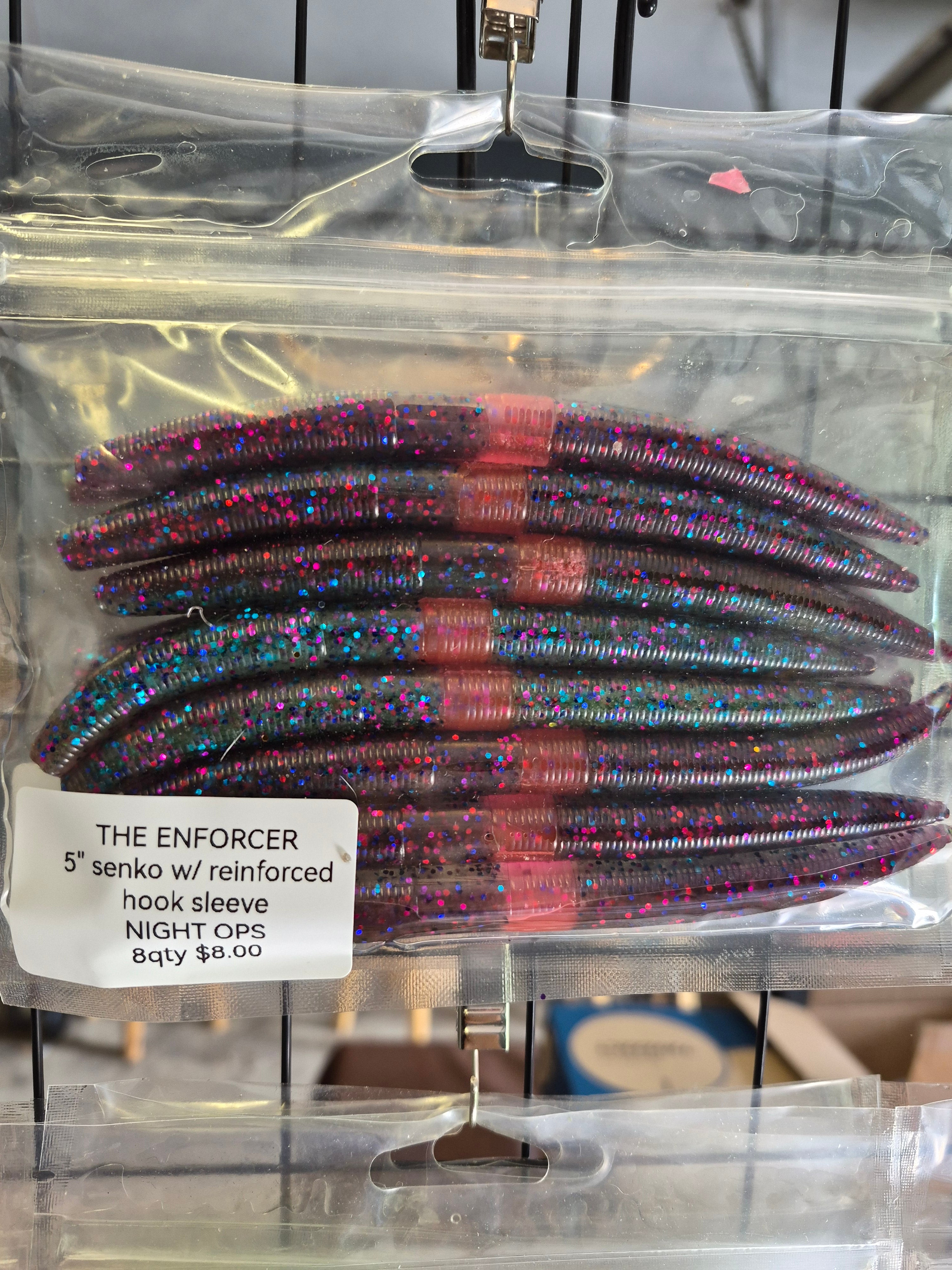 THE ENFORCER 5"SENKO WITH REINFORCED HOOK SLEEVE
