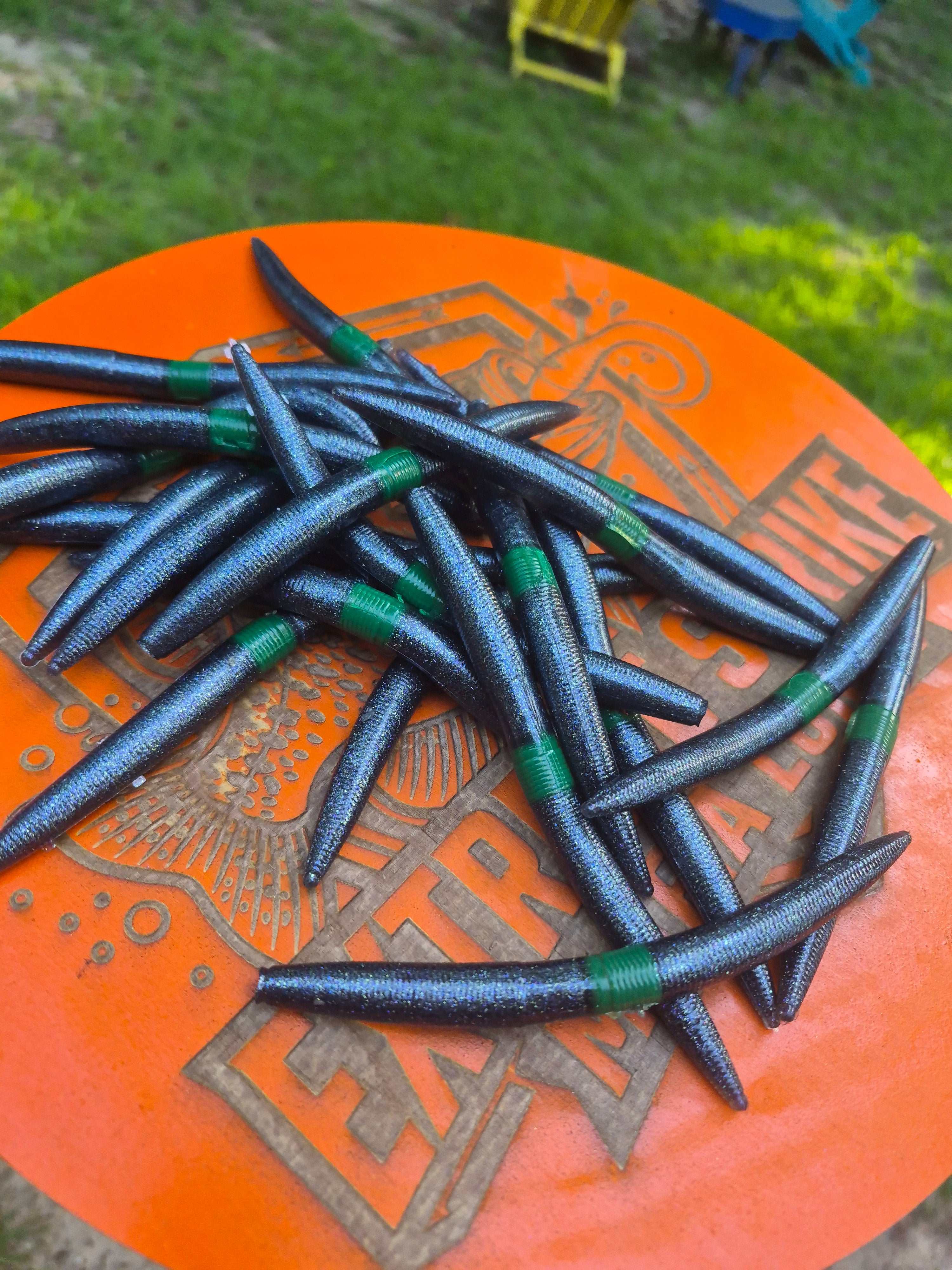 The ENFORCER 5"stick bait with reinforced hook sleeve NO SALT