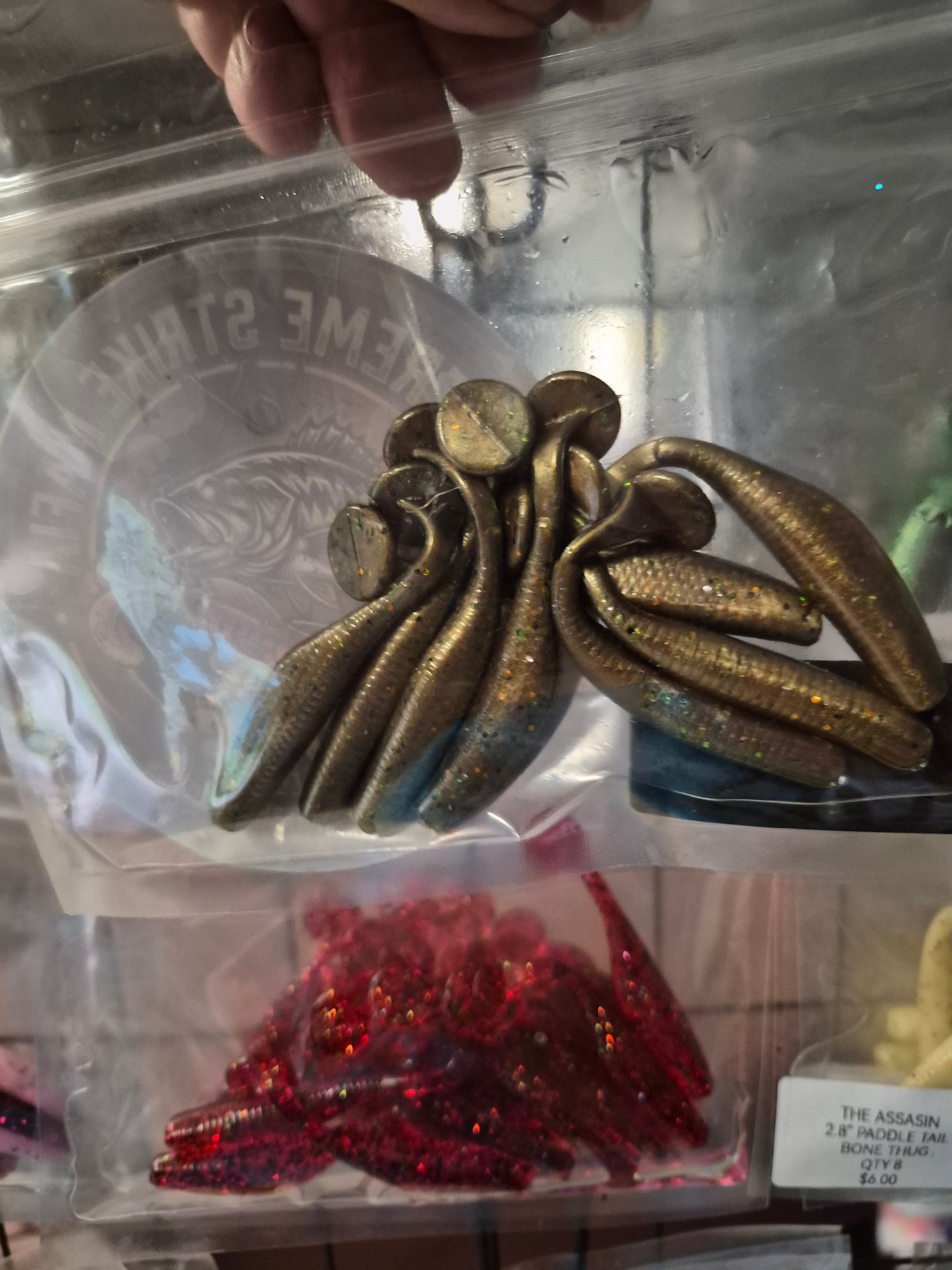 THE ASSASIN 2.8 "PADDLE TAIL SWIM BAIT