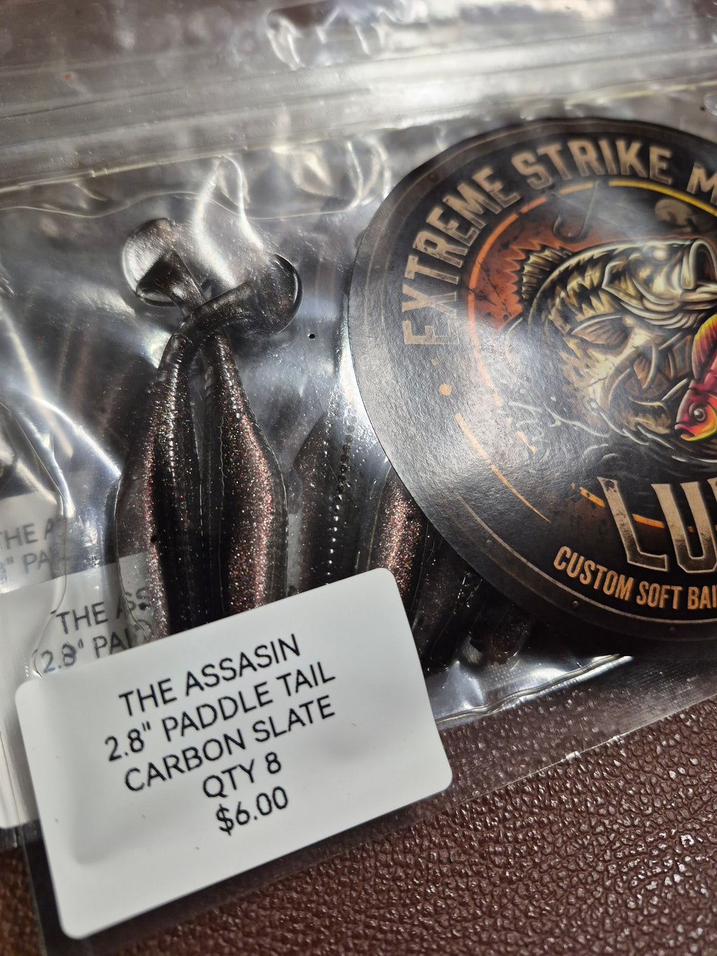 THE ASSASIN  2.8" Paddle tail swim bait