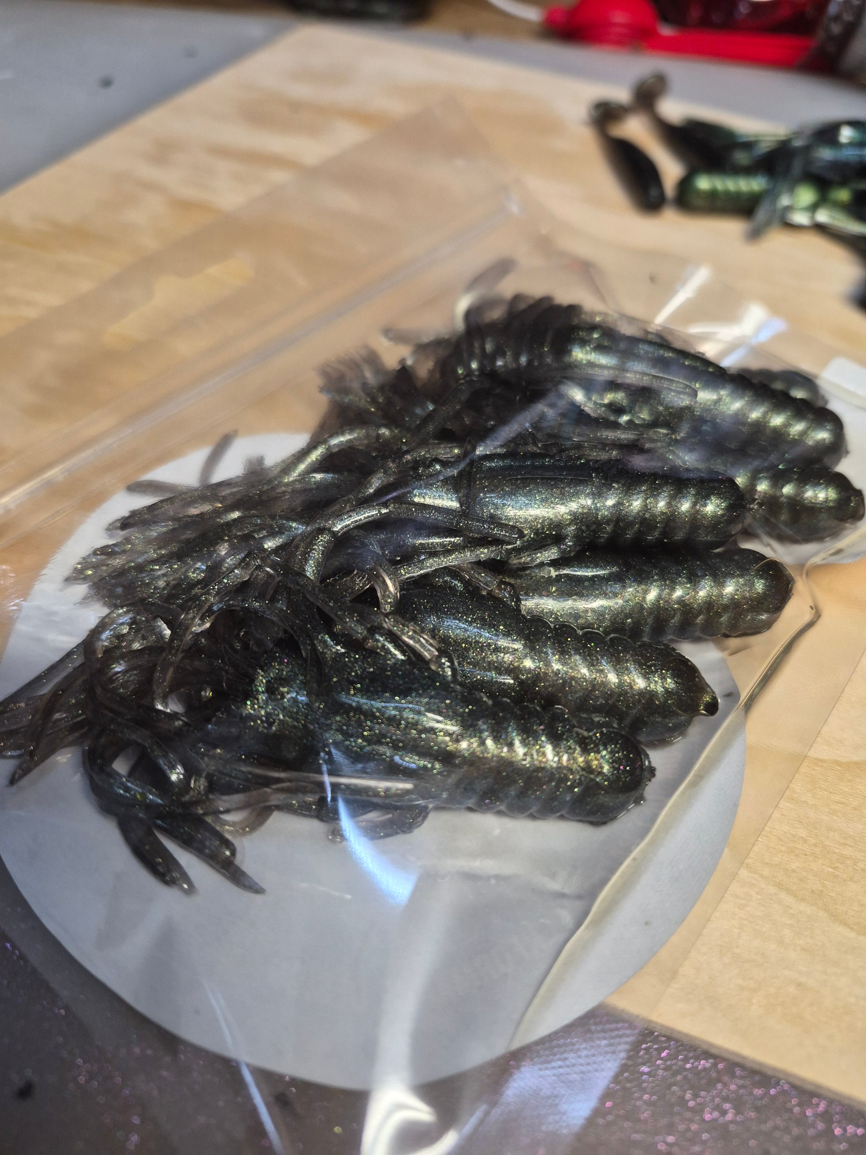 The KRAWKIN 4" Monster tube craw bait