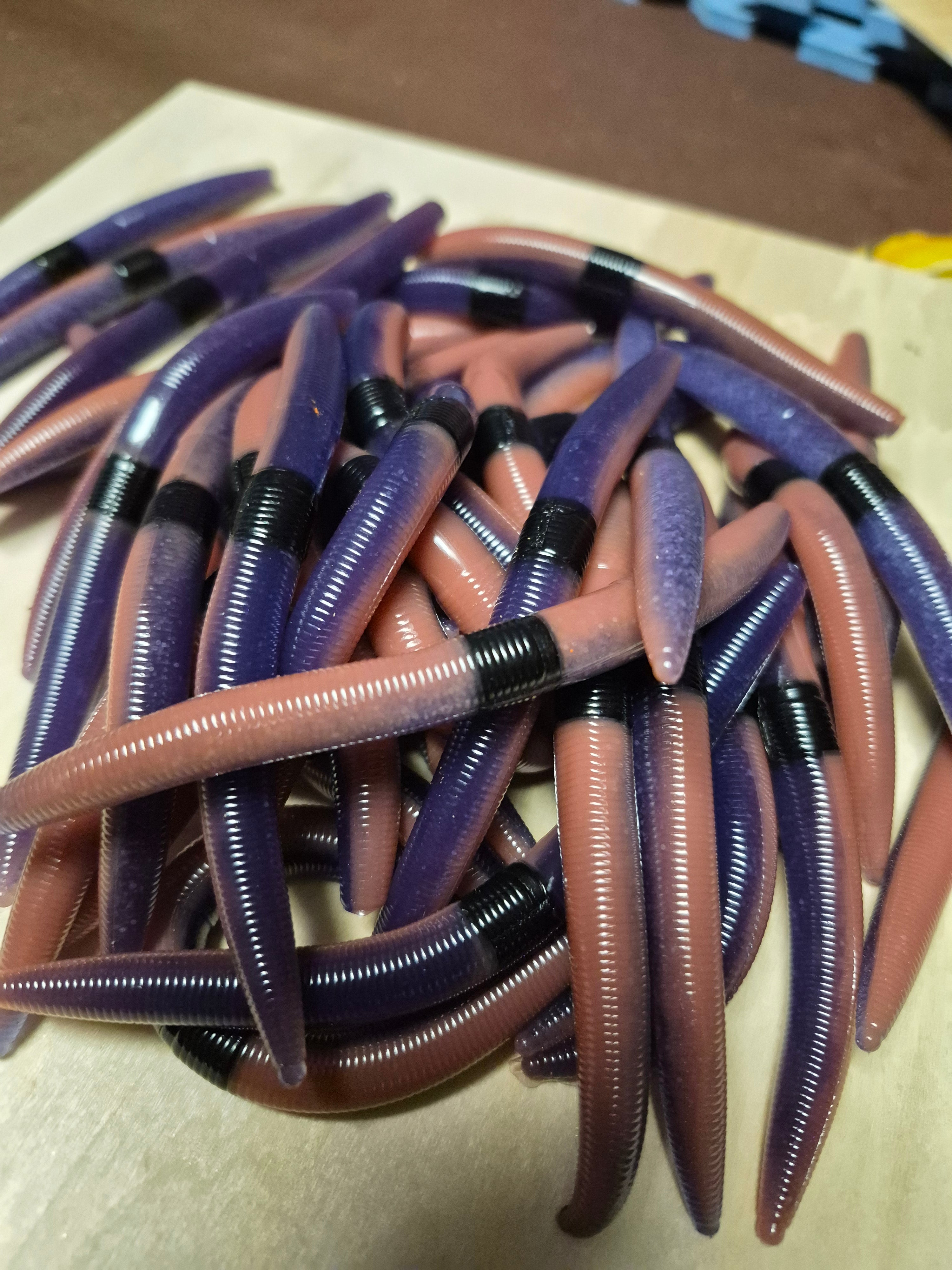 The ENFORCER 5"stick bait with reinforced hook sleeve PB&J