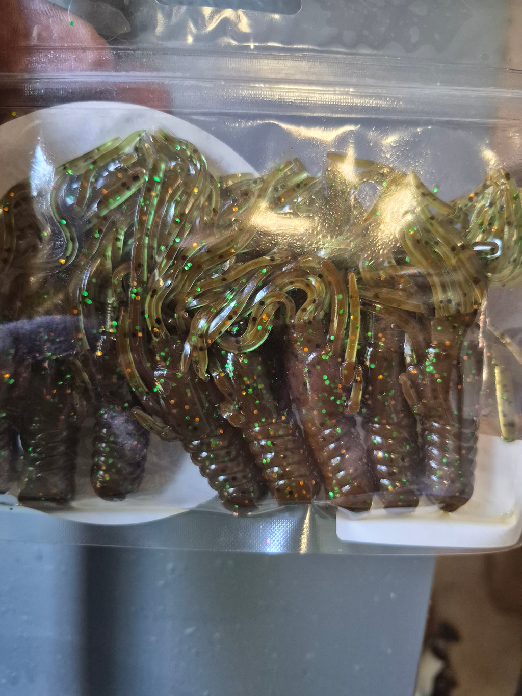 THE KRAWKIN 4" Hybrid Tube/Craw bait.