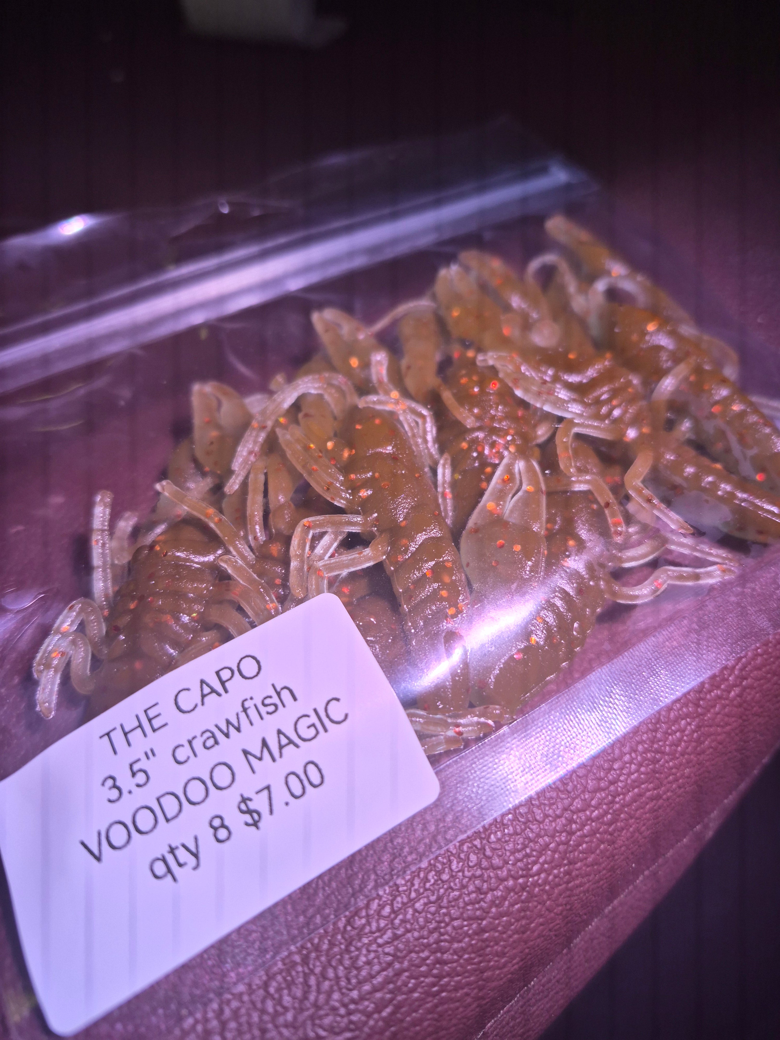 THE CAPO 3.5" Realistic crawfish.