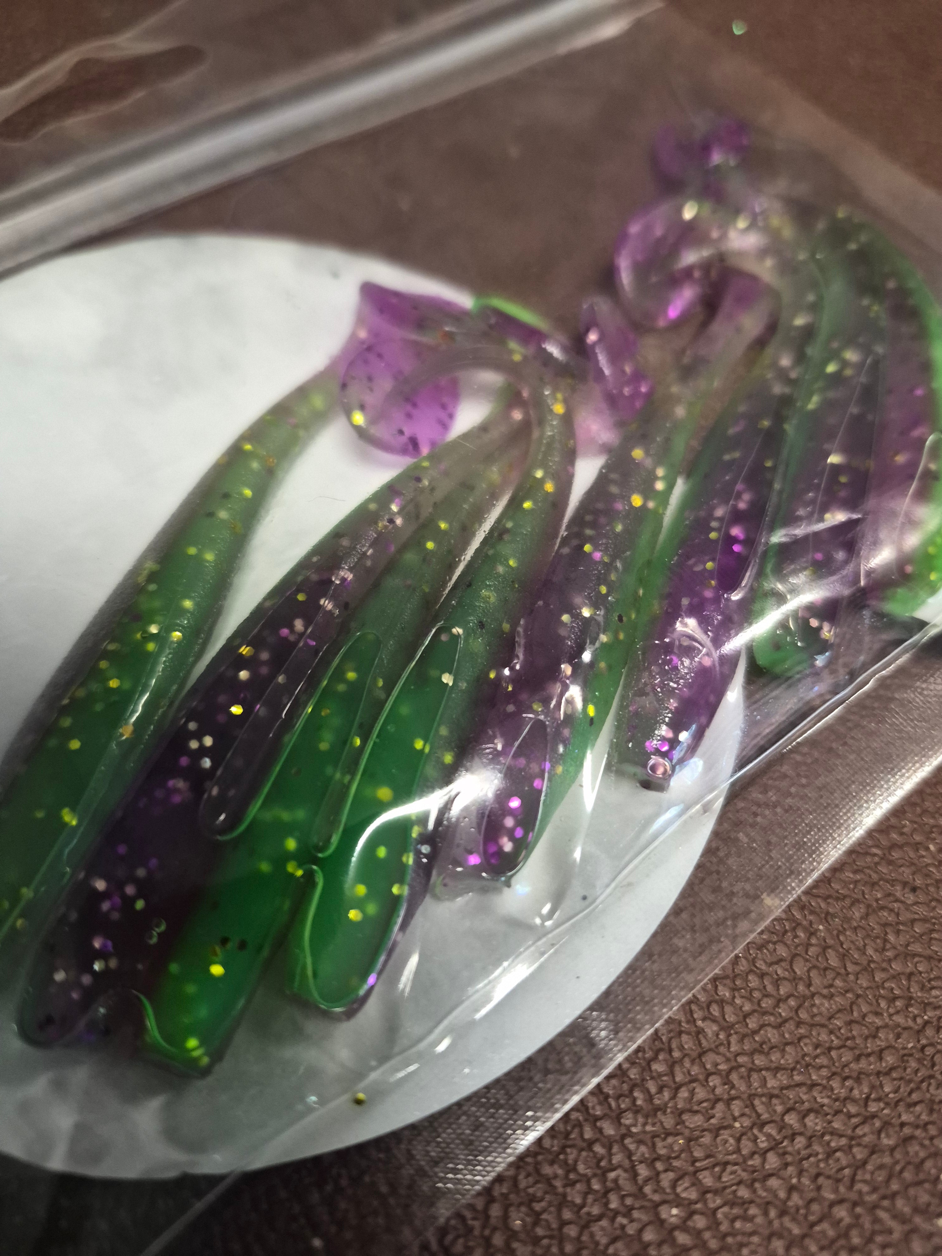 The UNDERBOSS 3.5 " Paddle tail swimmers