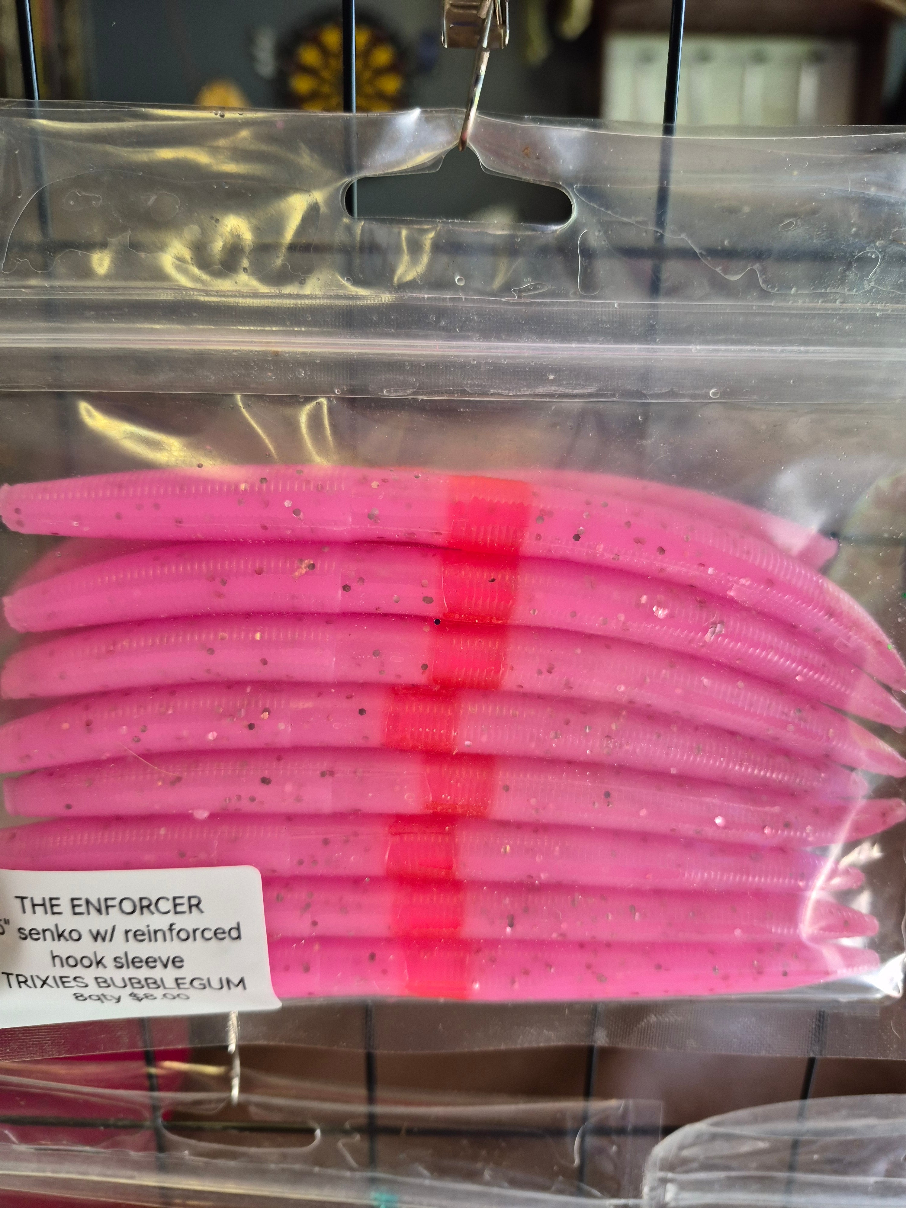 THE ENFORCER 5"SENKO WITH REINFORCED HOOK SLEEVE