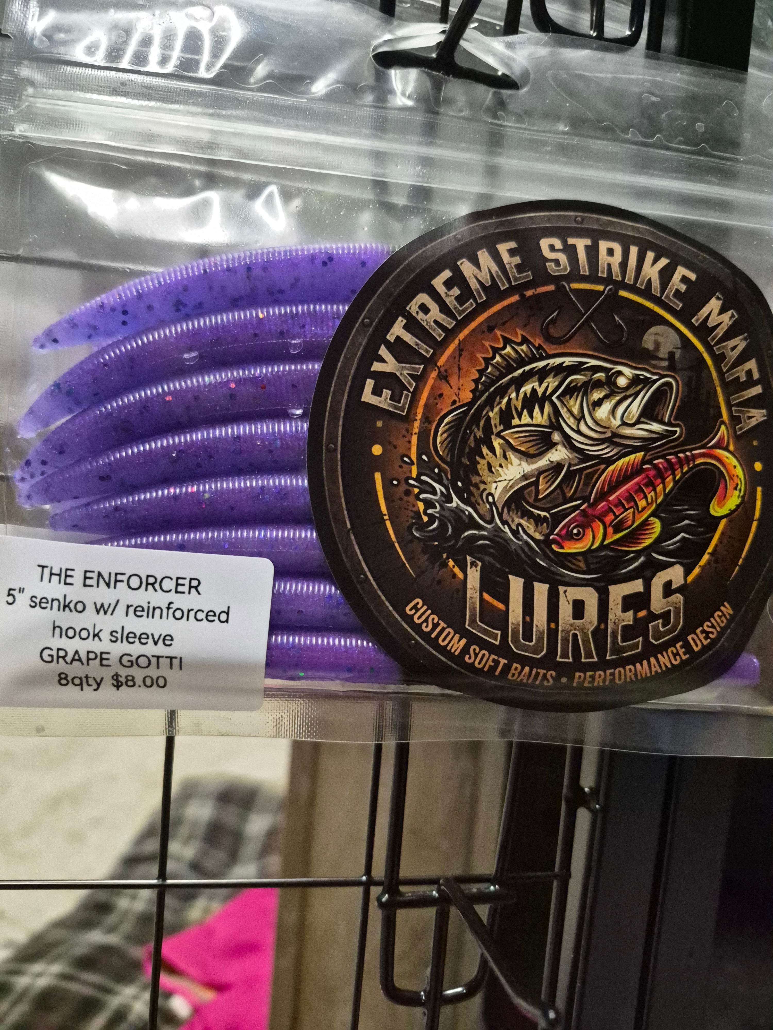 THE ENFORCER 5"SENKO WITH REINFORCED HOOK SLEEVE