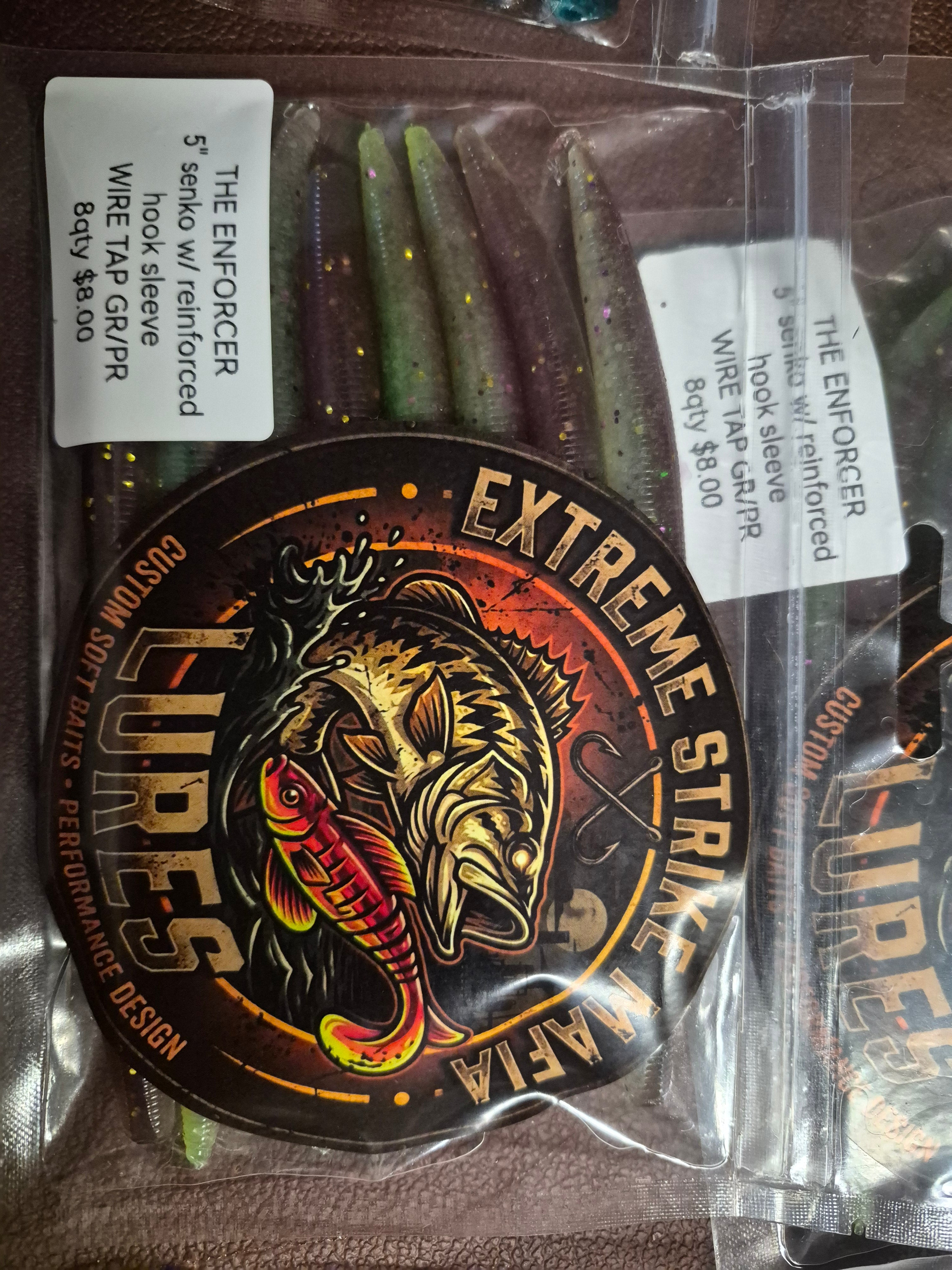 THE ENFORCER 5"SENKO with reinforced hook sleeve