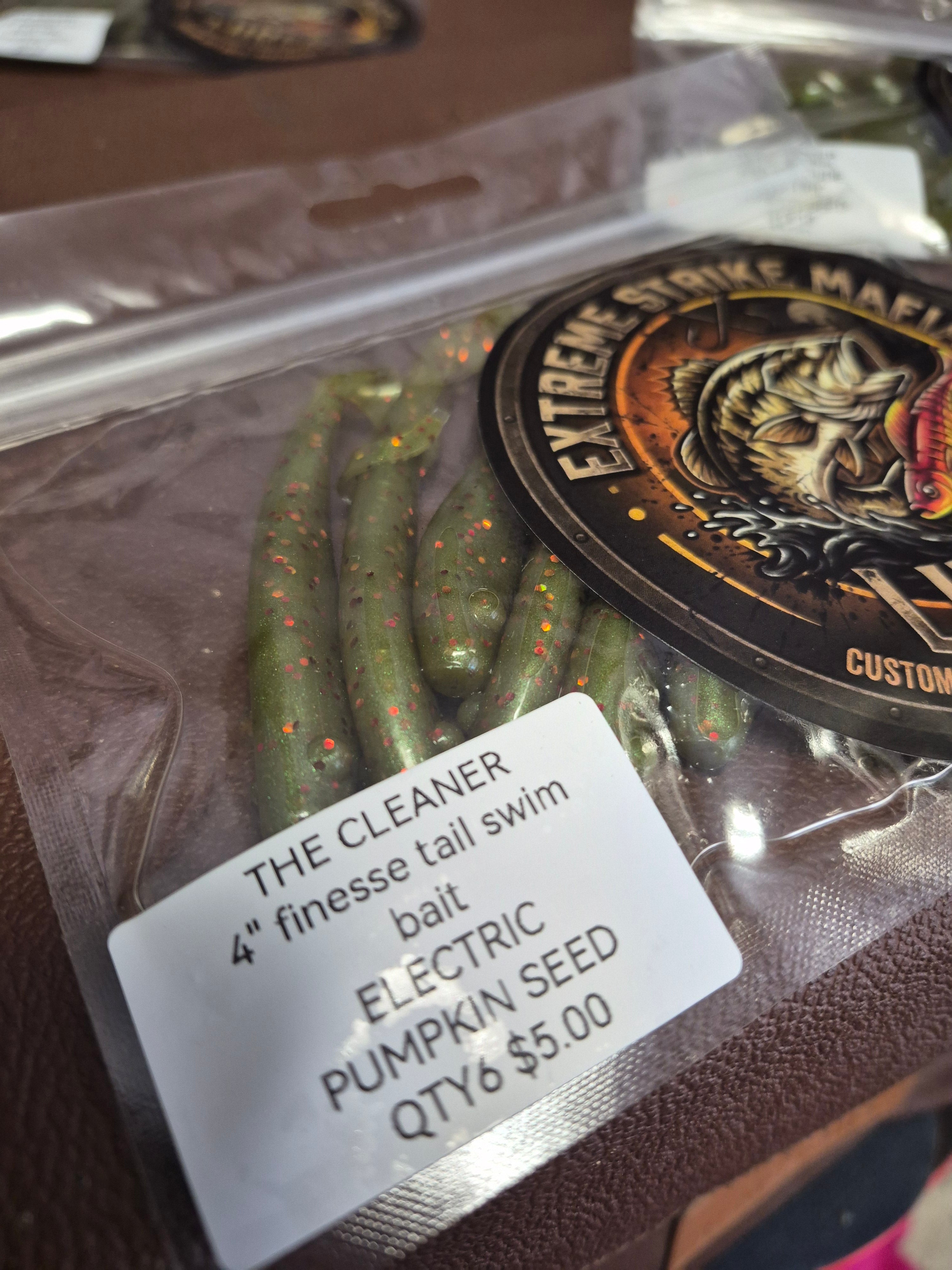THE CLEANER 4" FINESSE GRUB TAIL SWIMBAIT