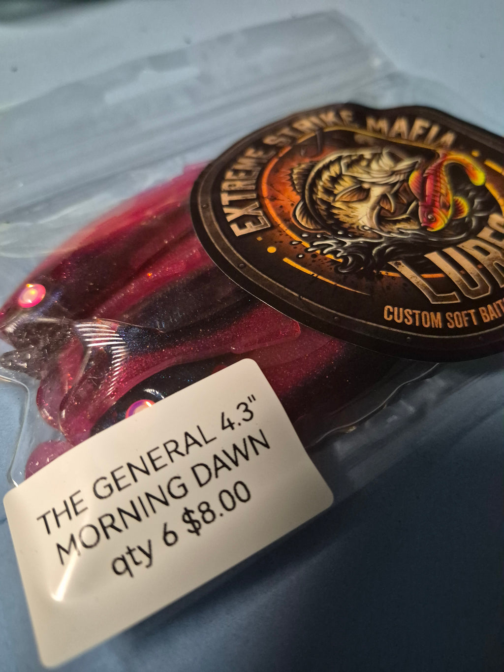 THE GENERAL 4.3 " SWIMBAIT  MORNING DAWN