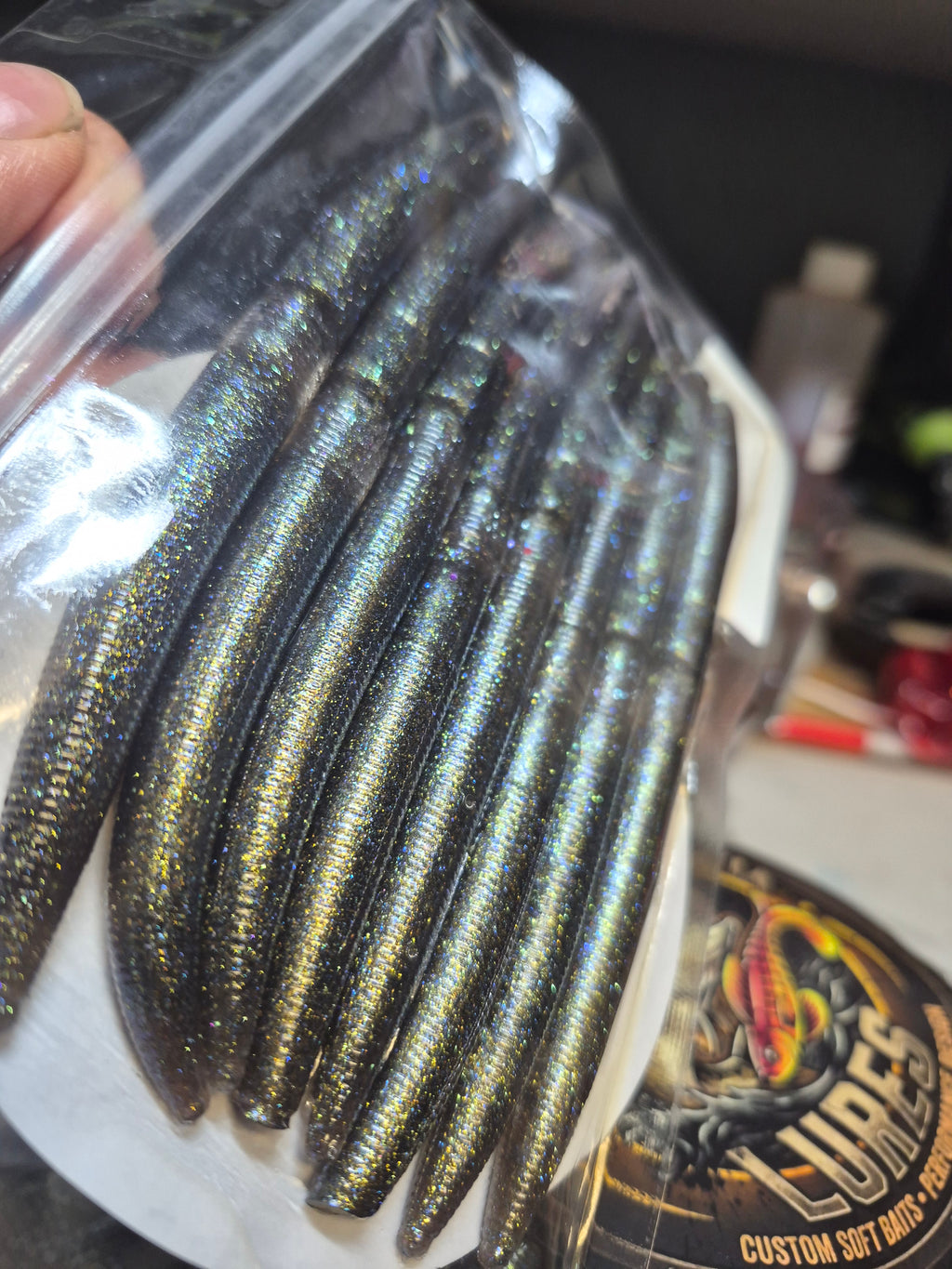 Color changing ENFORCER from the chaos line. Reinforced hook sleeve. OIL SLICK