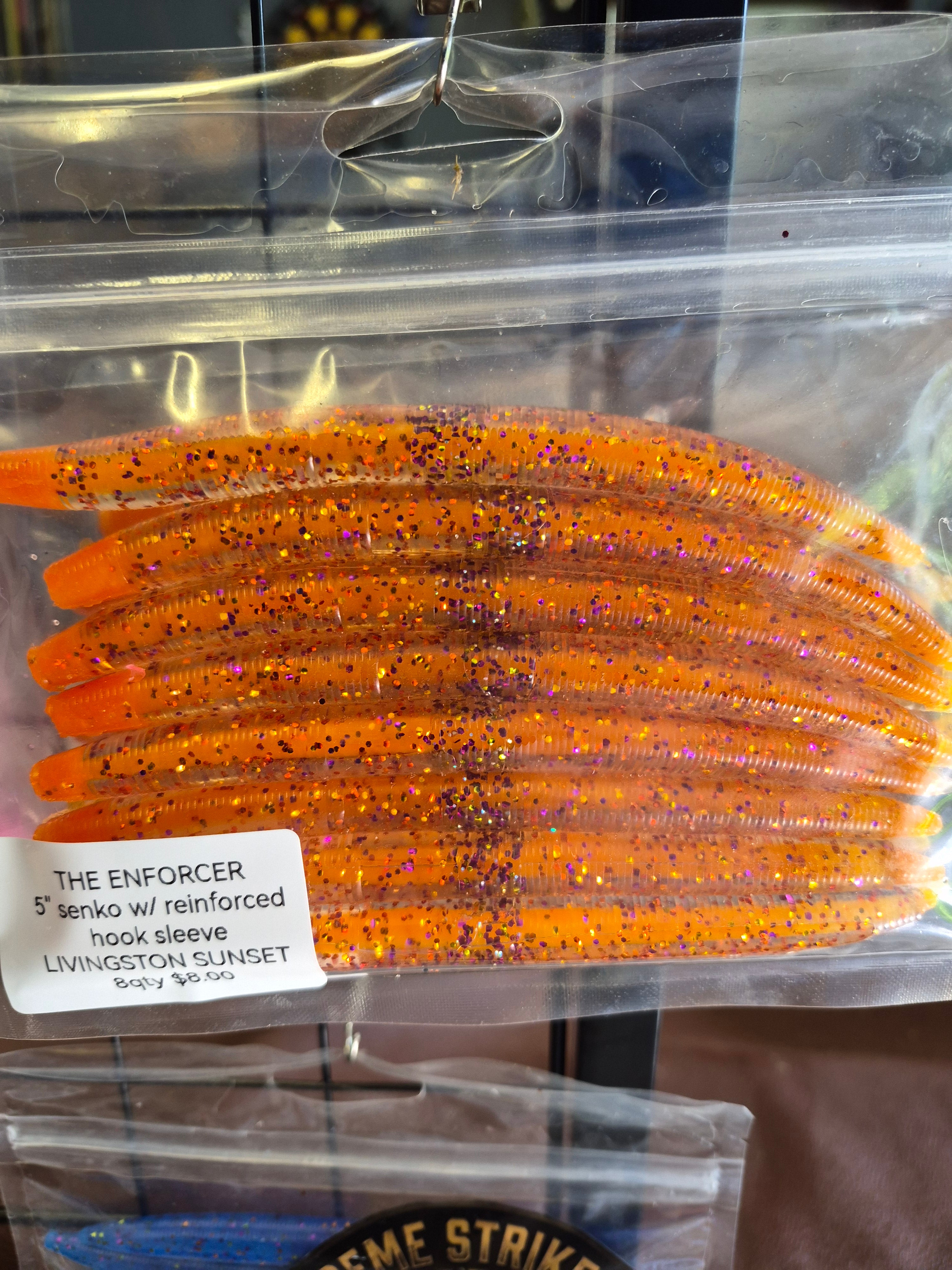 THE ENFORCER 5"SENKO With reinforced hook sleeve