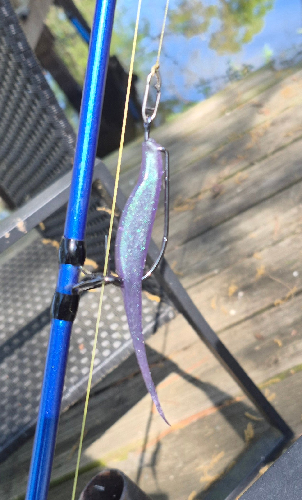 THE FUGITIVE 4" Super Fluke (favorite jerk bait)