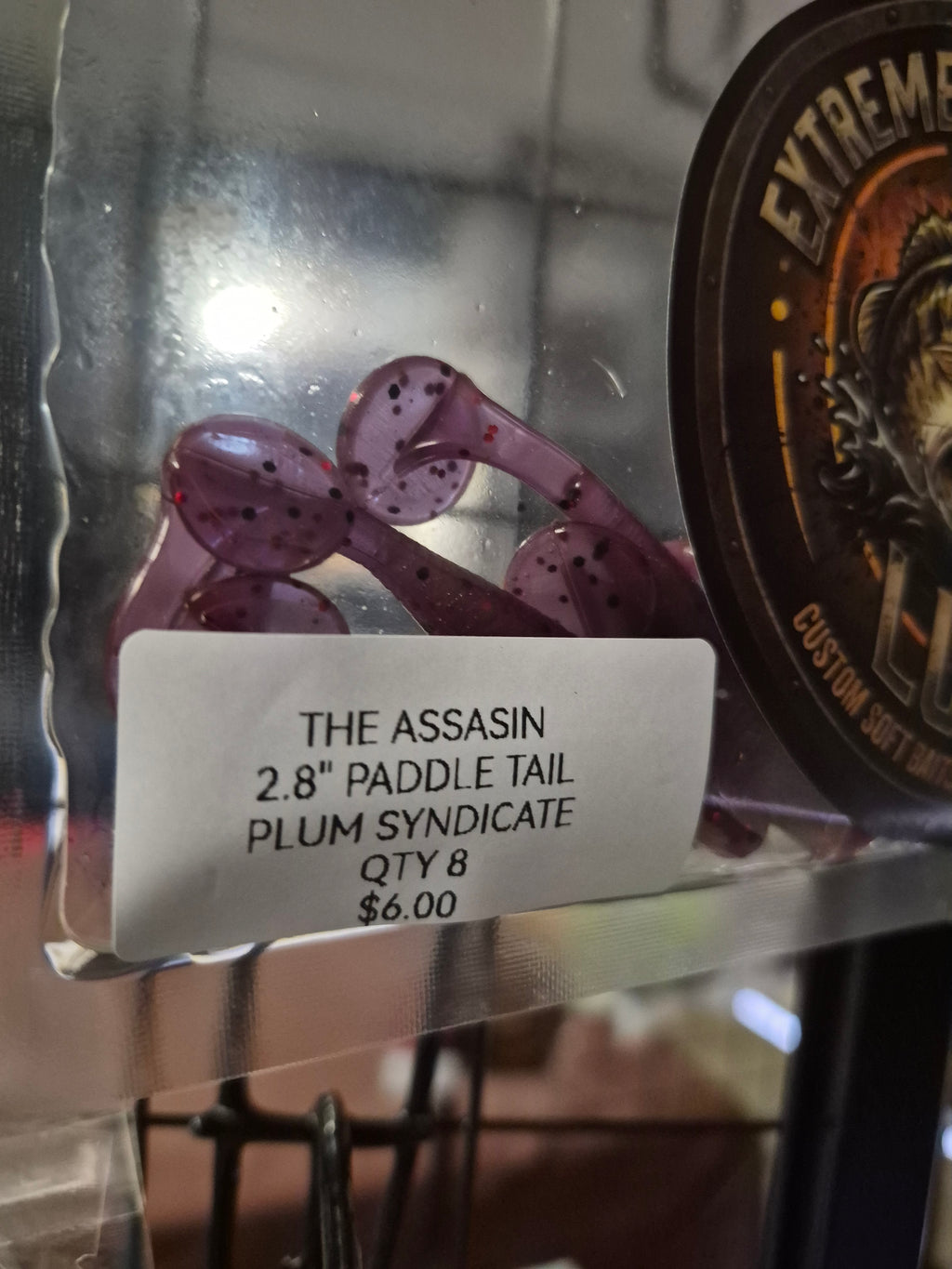 THE ASSASIN 2.8" Paddle tail swim bait