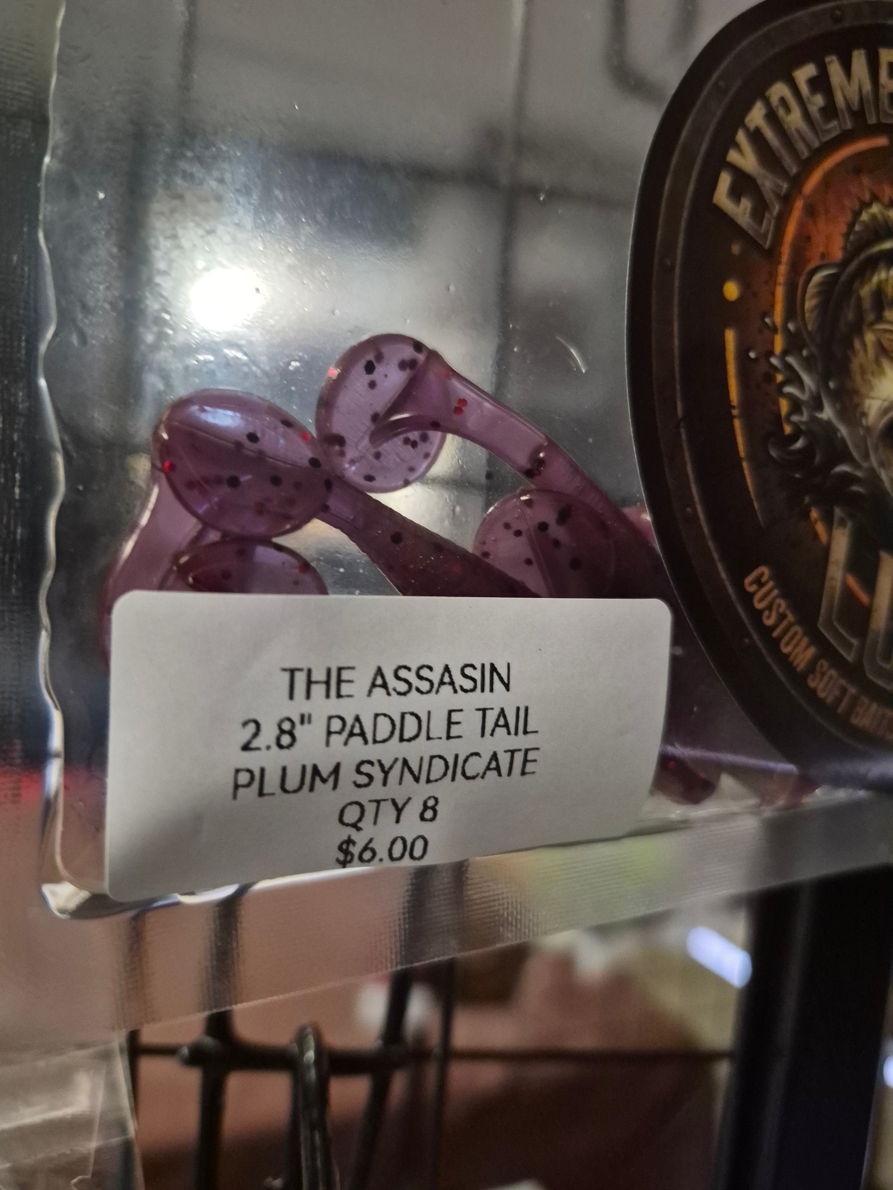 THE ASSASIN 2.8" Paddle tail swim bait