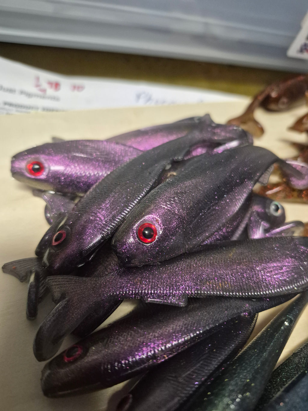 Chemical chaos PHOENIX  ASHES 🔥 4.3" THE GENERAL swimbait
