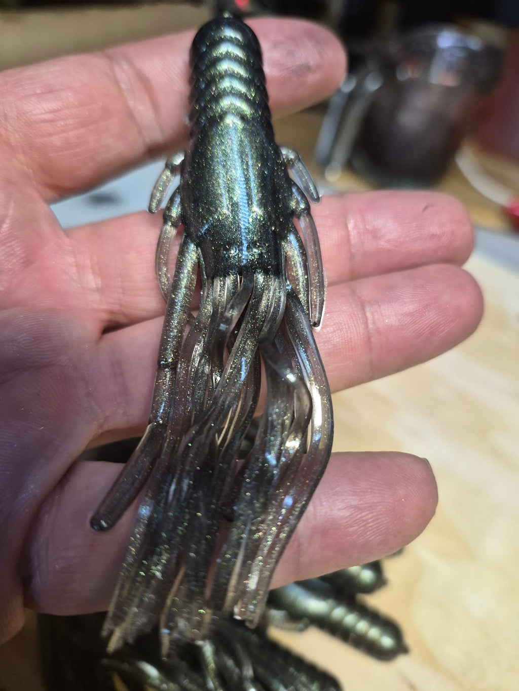 The KRAWKIN 4" Monster tube craw bait